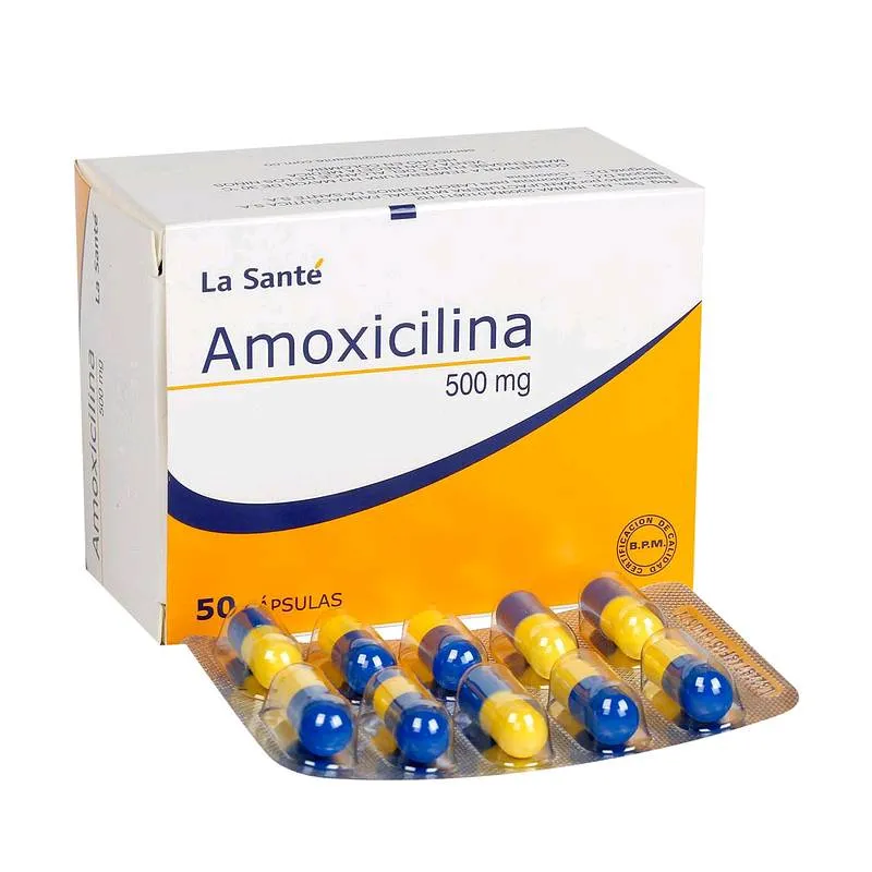Amoxicilina 500 mg 24 cápsulas