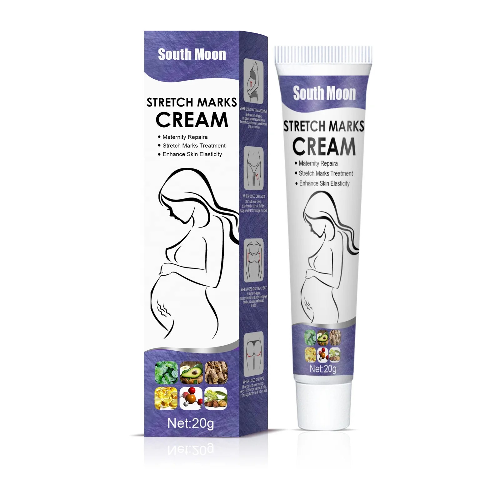 Crema Antiestrías Mamá 200 ml