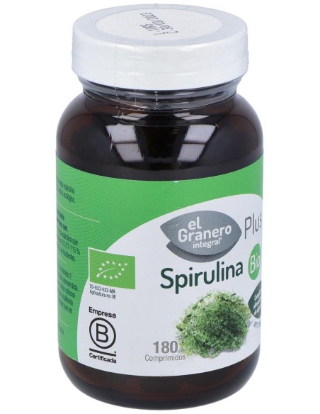 Espirulina 500 mg 90 comprimidos El Granero