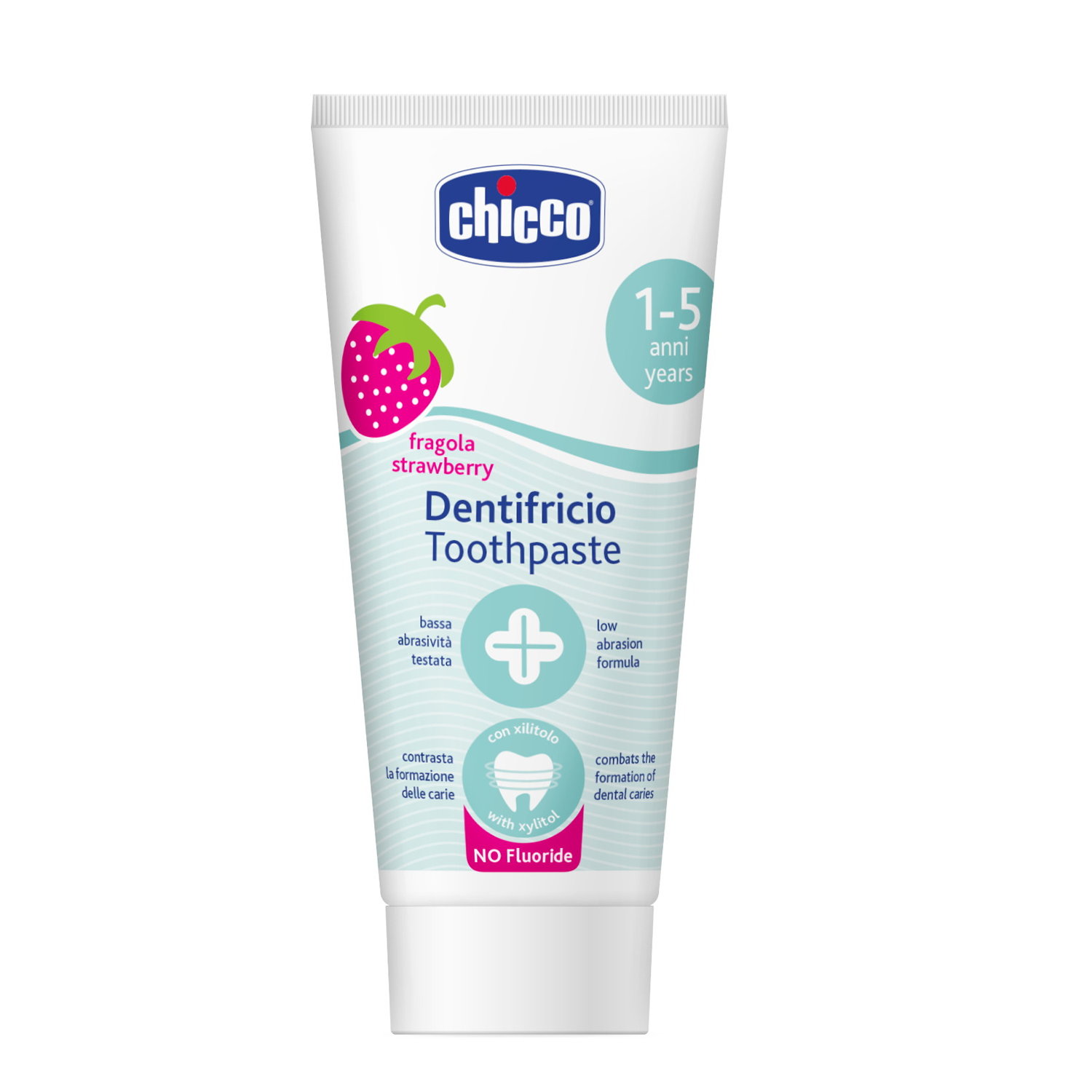 Gel dental infantil Chicco sabor fresa 50 ml