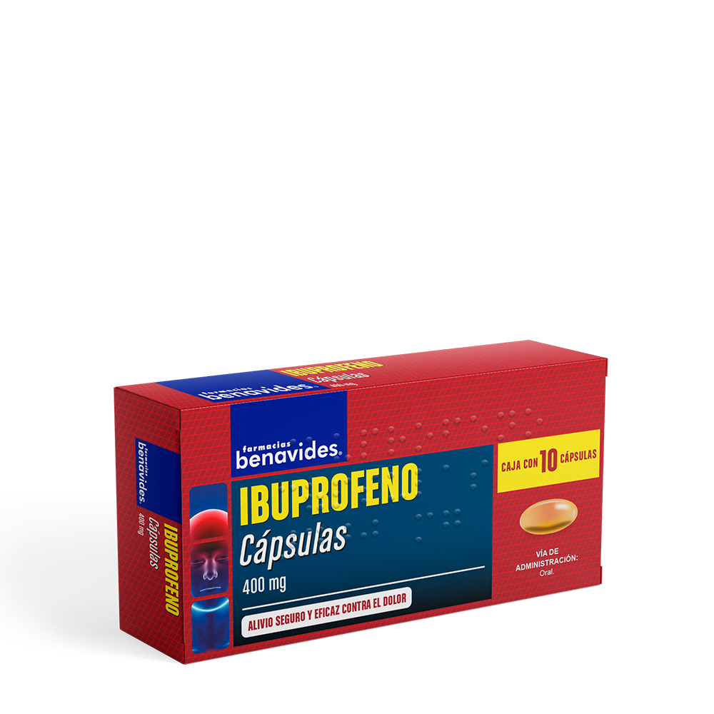 Ibuprofeno 400 mg 30 cápsulas blandas Cinfa