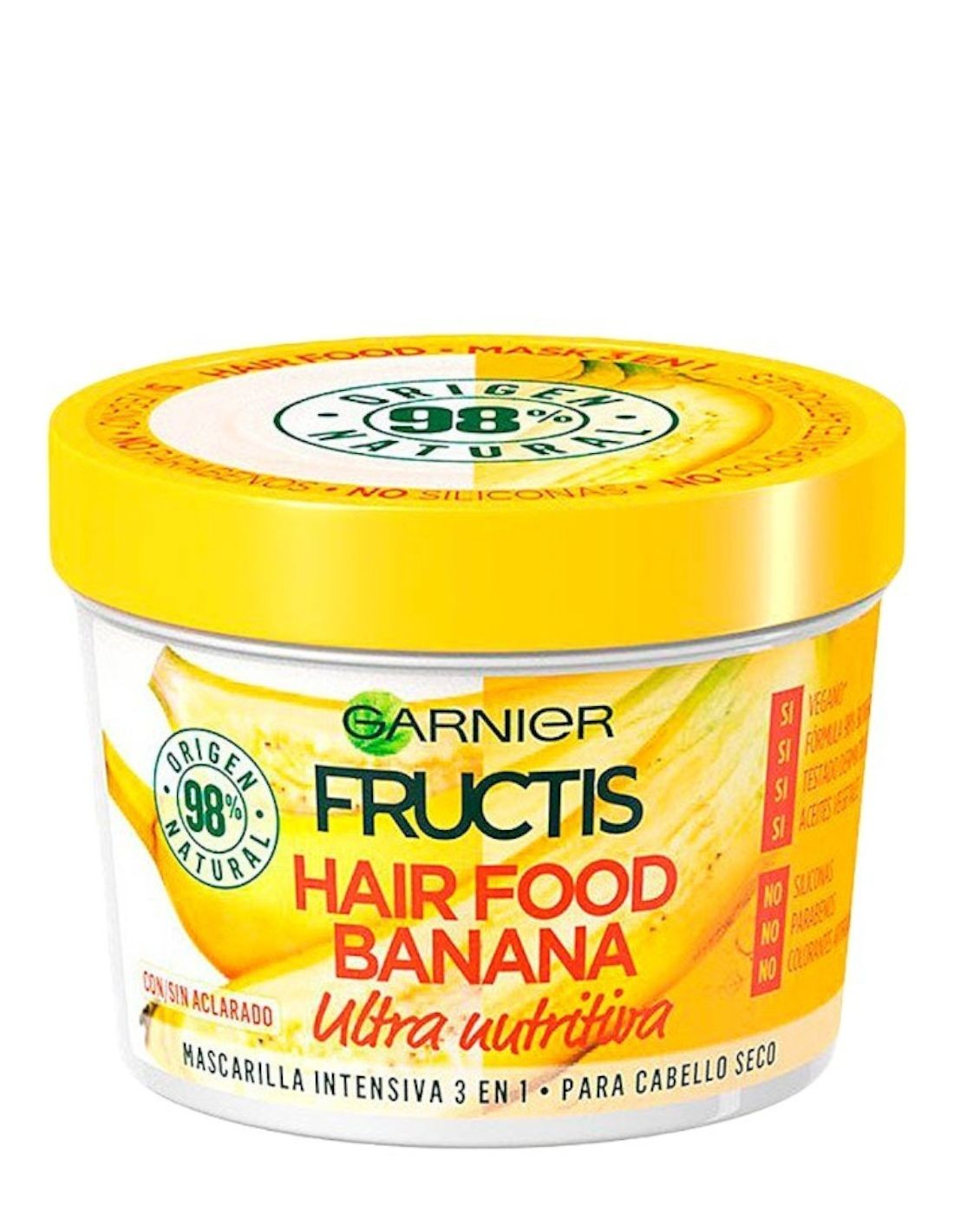 Mascarilla Garnier Fructis Hair Food Banana 390 ml