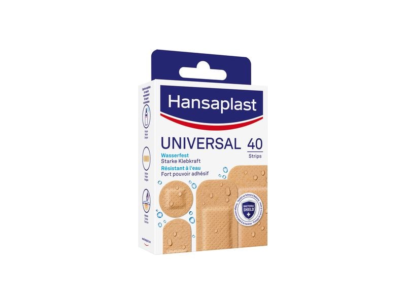 Tiritas Hansaplast surtidas 40 uds