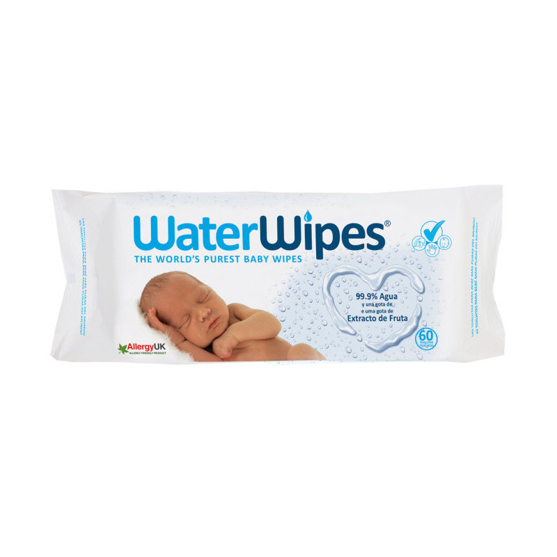 Toallitas bebé WaterWipes 60 uds